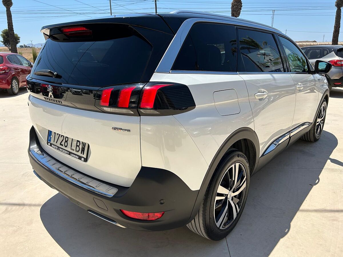 PEUGEOT 5008 GT LINE 1.5 BLUE HDI AUTO SPANISH LHD IN SPAIN 80K 7 SEATS SUPERB 2019